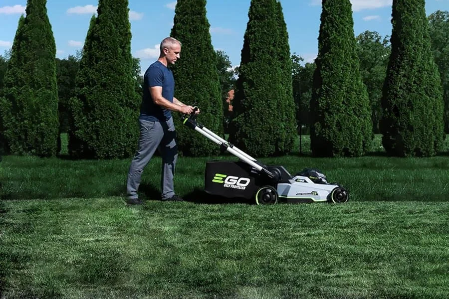 cordless electric mowers